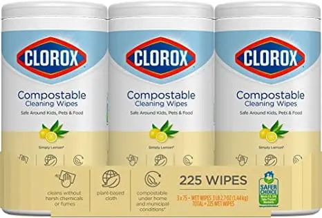 Clorox Compostable Cleaning Wipes