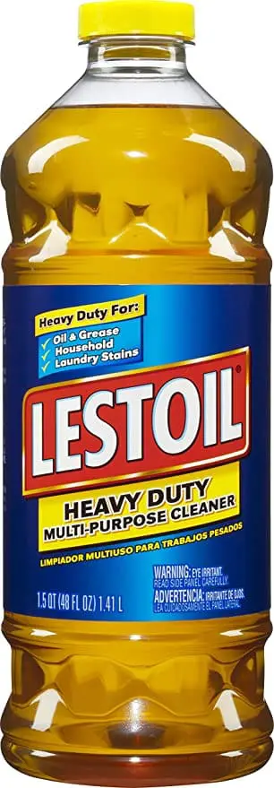 A tall bottle of Lestoil: ask cindy