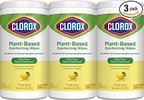 CLOROX Plant-Based Disinfecting Wipes