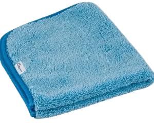blue microfiber cloth ultra plush