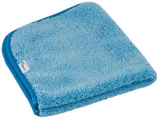 blue microfiber cloth ultra plush