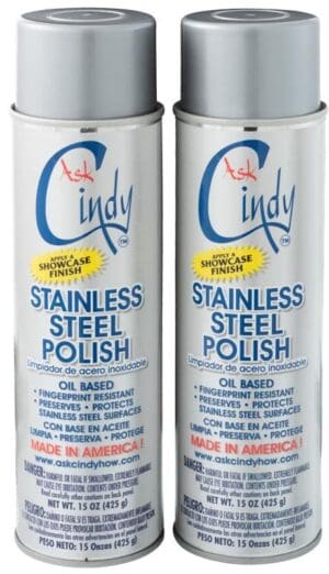 Ask Cindy Shop: 2 cans of stainless steel polish