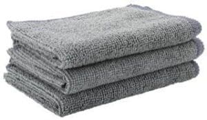 Ask Cindy Shop: grey stainless steel microfiber polishing cloths