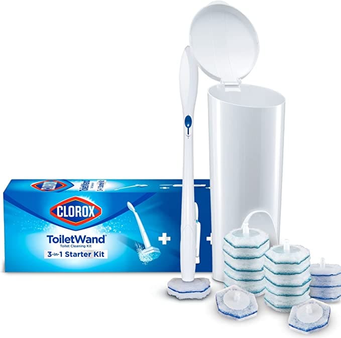 A set of cleaning products