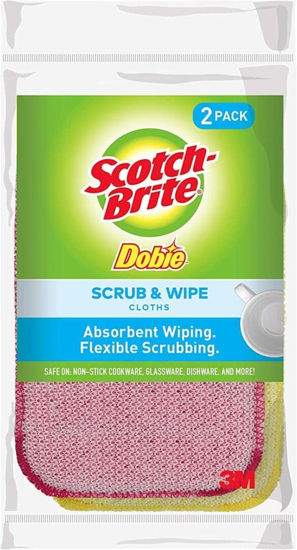 Scotch Brite products: Dobie: scrub & wipe cloths